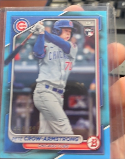 2024 Bowman #85 Pete Crow-Armstrong — front