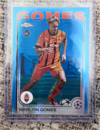 2024-25 Topps Chrome UEFA Club Competitions #30 Marlon Gomes — front