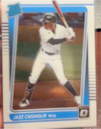 2021 Donruss Optic #58 Jazz Chisholm — front