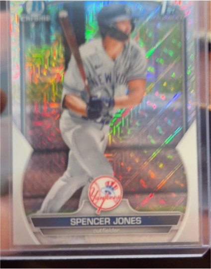 2023 Bowman #BP-139 Spencer Jones — front