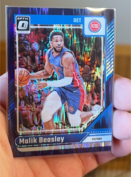 2024-25 Panini Donruss Optic #38 Malik Beasley — front