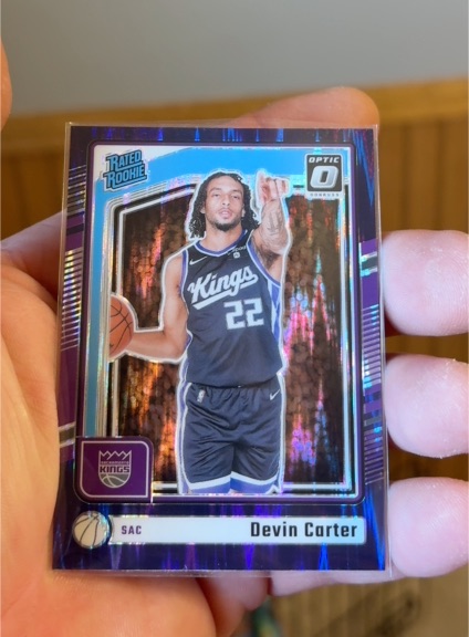 2024-25 Panini Donruss Optic #290 Devin Carter — front