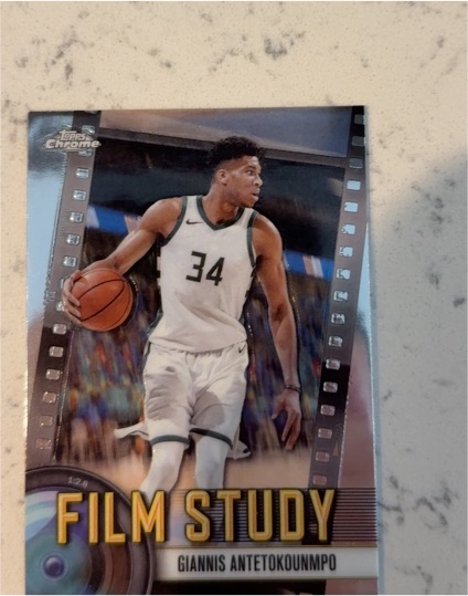 2024-25 Topps Chrome #FS-3 Giannis Antetokounmpo Film Study — front