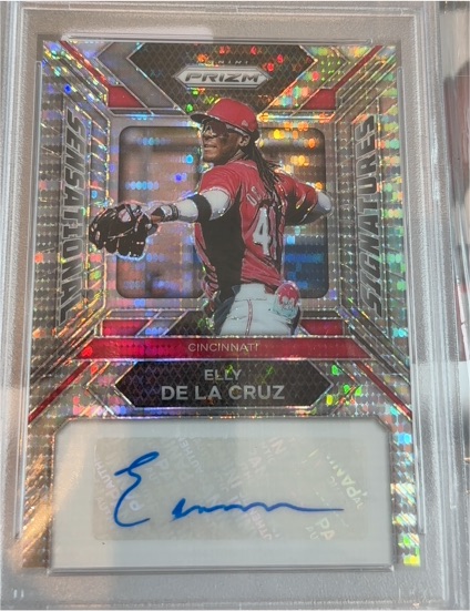 2024 Panini Prizm Sensational Signatures #SS-EDC Elly De La Cruz — front