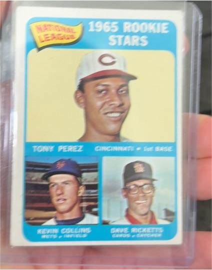 1965 Topps #581 Tony Perez Rookie Stars — front