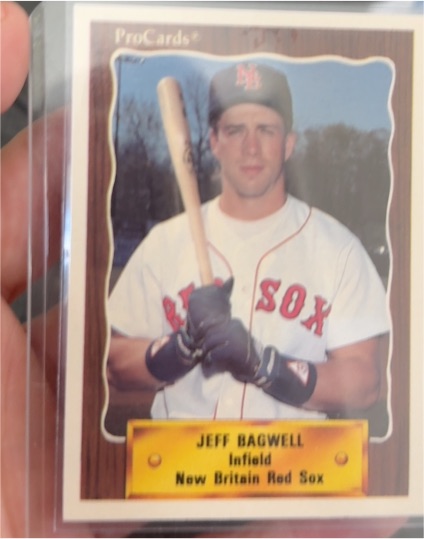 1990 ProCards #1324 Jeff Bagwell — front