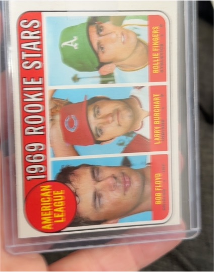 1969 Topps #597 Rollie Fingers — front