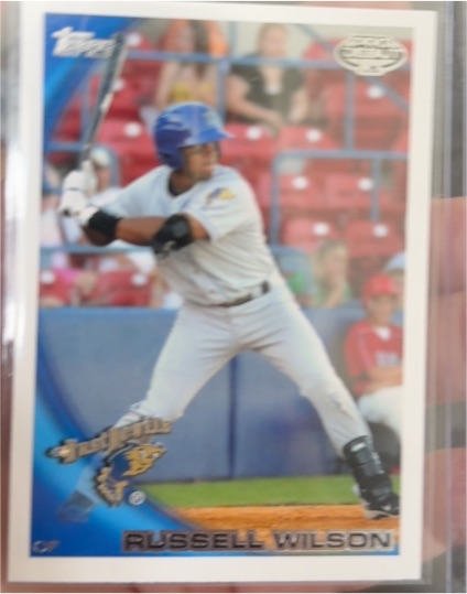 2010 Topps Pro Debut #435 Russell Wilson — front