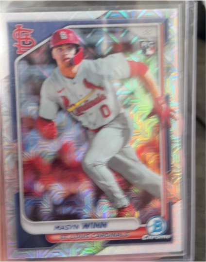 2024 Bowman Chrome #2 Masyn Winn — front