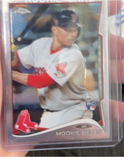 2014 Topps Chrome Update #US-20 Mookie Betts — front