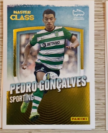 2022-23 Panini Portuguese Sticker #382 Pedro Gonçalves — front