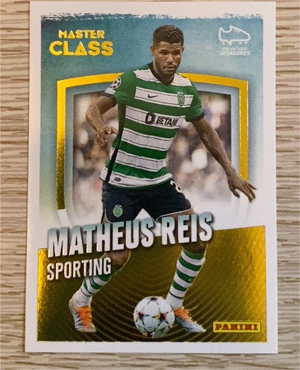2022 Panini Liga Bwin # Matheus Reis Sporting — front