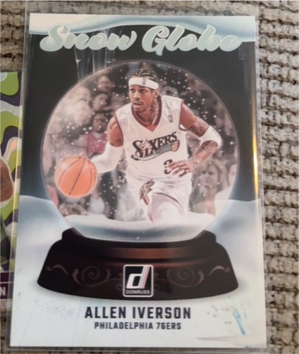 2024-25 Panini Donruss Snow Globe Allen Iverson — front