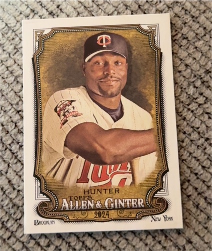 2024 Topps Allen & Ginter #102 Torii Hunter — front