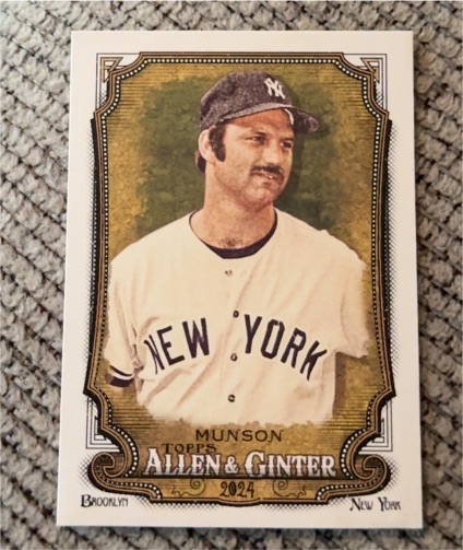 2024 Topps Allen & Ginter #126 Thurman Munson — front