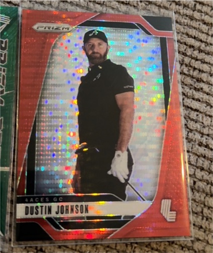 2025 Panini Prizm LIV Golf #26 Dustin Johnson — front