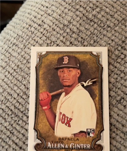 2024 Topps Allen & Ginter #77 Ceddanne Rafaela — front