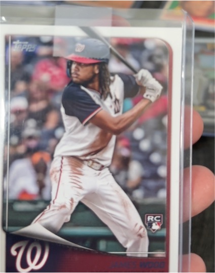 2025 Topps Flagship Collection #1 James Wood — front
