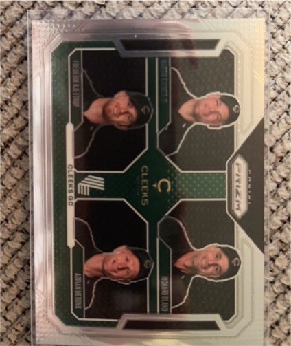 2025 Panini Prizm LIV Golf Cleeks GC Team Card — front
