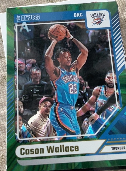 2024-25 Donruss #105 Cason Wallace — front
