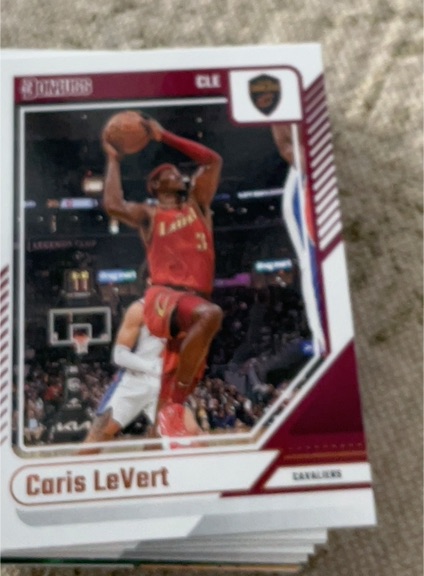 2024-25 Panini Donruss #70 Caris LeVert Cleveland Cavaliers — front
