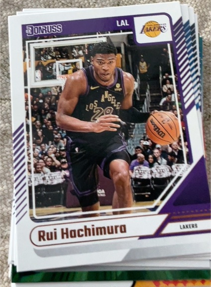 2024-25 Panini Donruss #177 Rui Hachimura — front