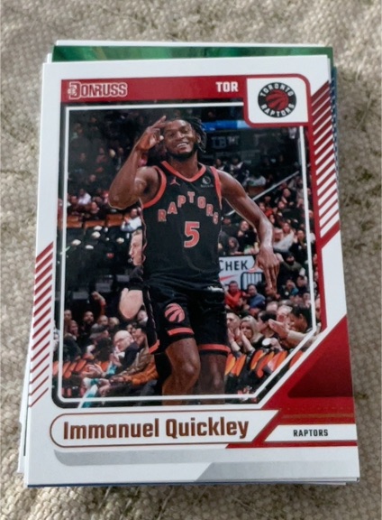 2024-25 Panini Donruss #68 Immanuel Quickley — front