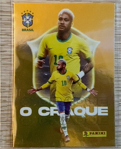 2022 Panini Qatar FIFA World Cup Neymar Jr. O Craque — front