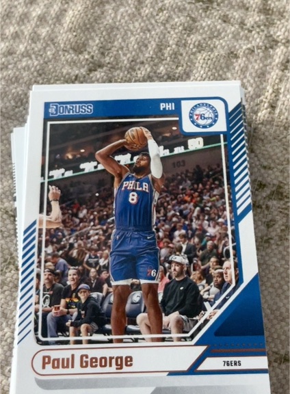 2024-25 Donruss #117 Paul George — front