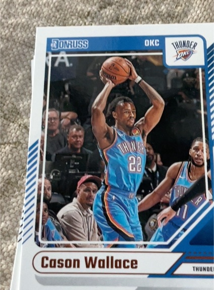 2024-25 Panini Donruss #105 Cason Wallace — front