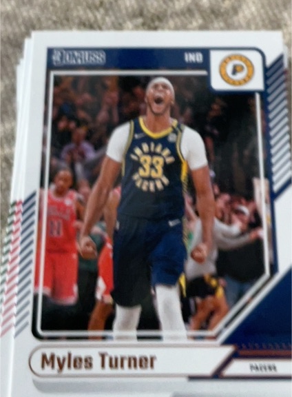 2024-25 Panini Donruss #29 Myles Turner — front