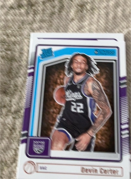 2024-25 Panini Donruss #210 Devin Carter — front