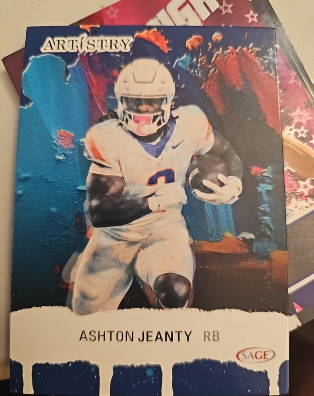 2025 Sage Artistry #1 Ashton Jeanty — front