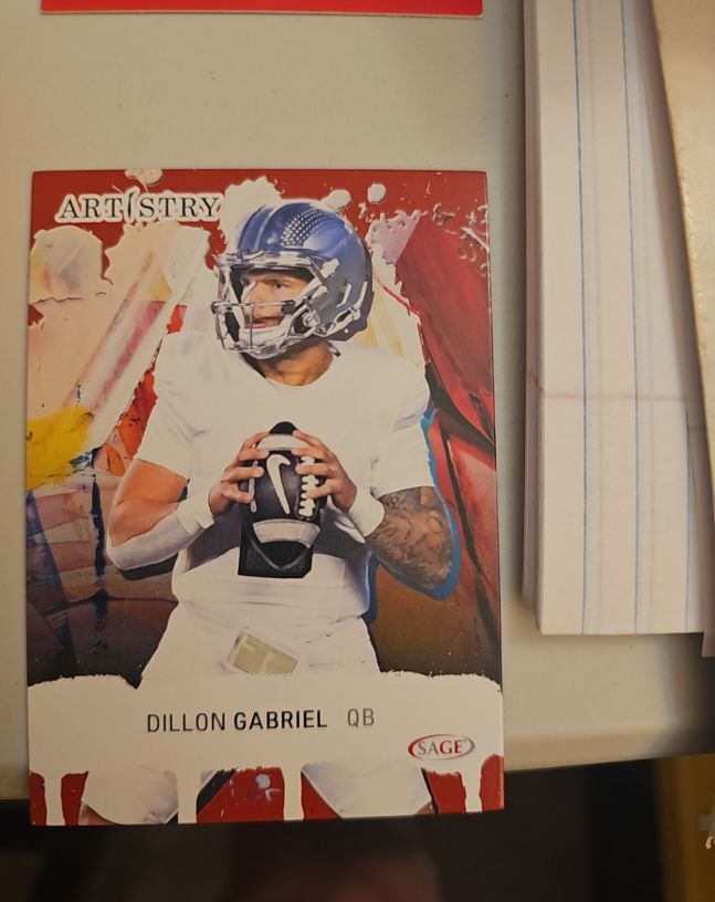 2025 Sage Artistry Dillon Gabriel — front