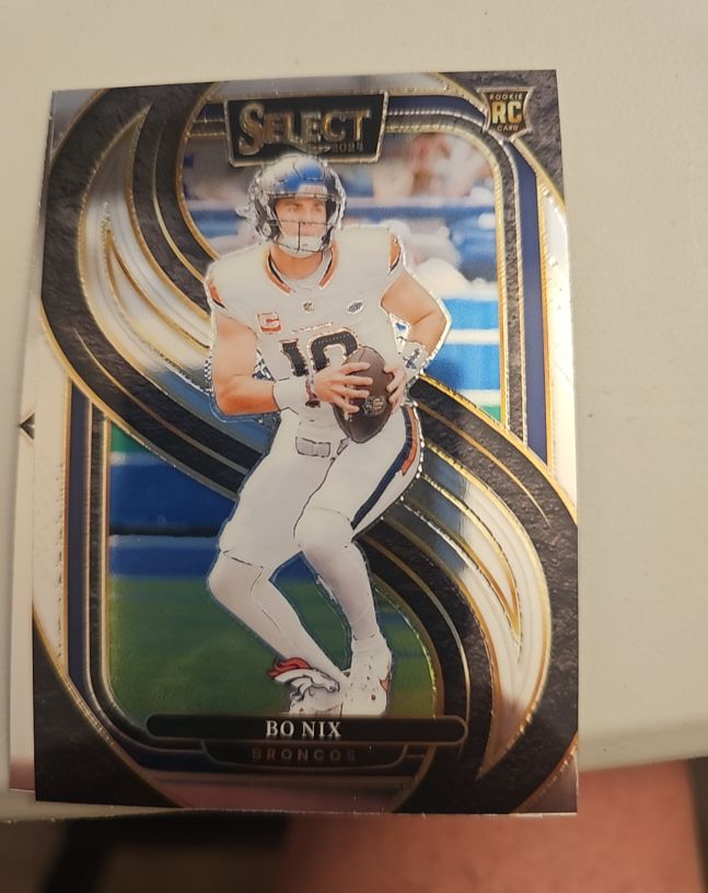 2024 Panini Select Premier Level #117 Bo Nix — front