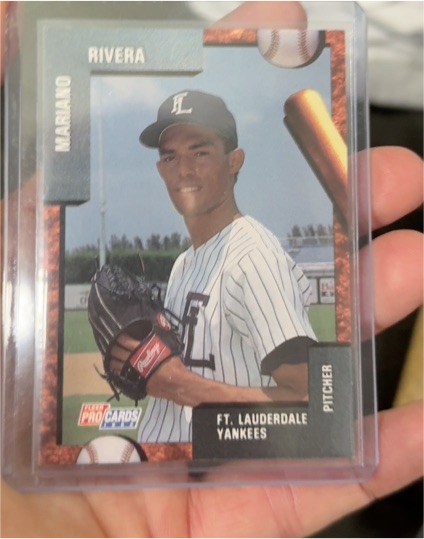 1992 Fleer ProCards #2611 Mariano Rivera — front