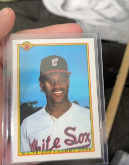 1990 Bowman #312 Sammy Sosa — front