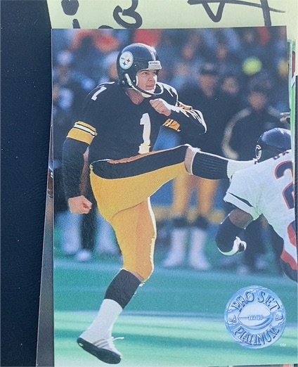 1991 Pro Set Platinum #97 Gary Anderson — front