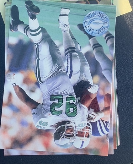 1991 Pro Set Platinum #24 Troy Aikman — front