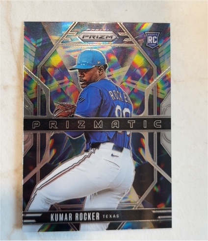 2025 Panini Prizm #19 Kumar Rocker Prizmatic Insert — front