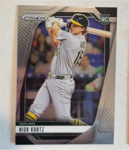2025 Panini Prizm #213 Nick Kurtz — front