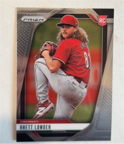 2025 Panini Prizm Baseball #268 Rhett Lowder — front