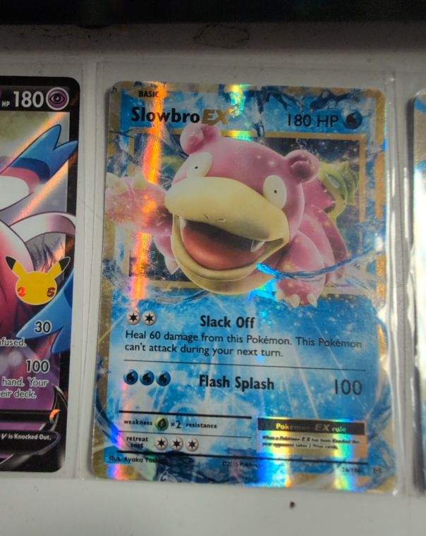 2016 Pokémon XY Evolutions #26 Slowbro EX — front