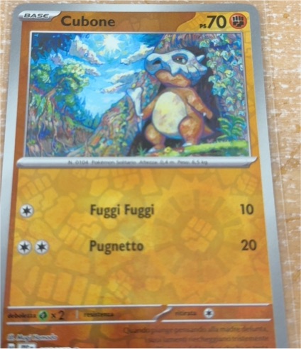 2025 Pokemon Journey Together #076 Cubone — front