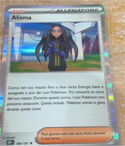 2023 Pokémon Obsidian Flames #188 Alisma — front
