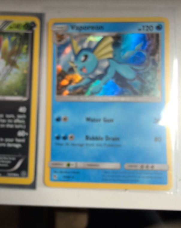 2021 Pokémon TCG Vaporeon #039 — front