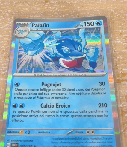 2023 Pokémon Scarlet & Violet Obsidian Flames #62 Palafin — front