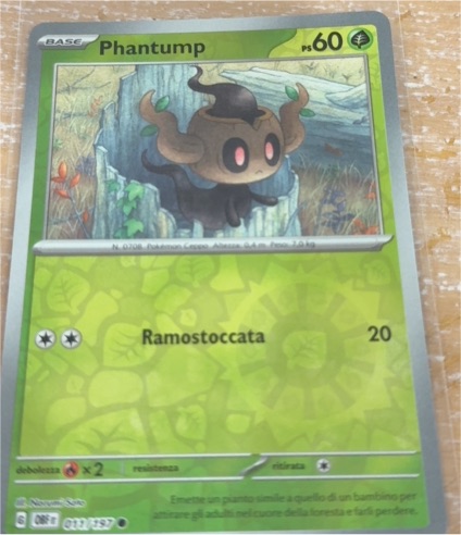 2023 Pokémon #011 Phantump — front