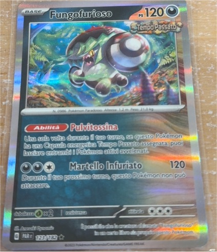 2023 Pokémon TCG Paradox Rift #123 Fungofurioso — front