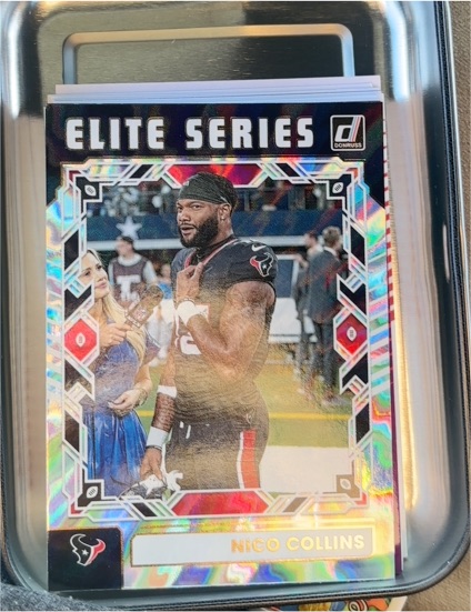 2025 Donruss Elite Series #TES-NCO Nico Collins — front